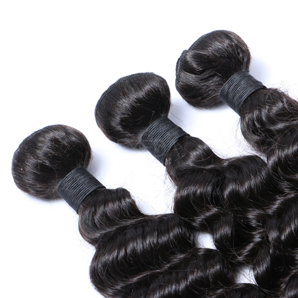8A grade brazilian deep curl hair weaving LJ224